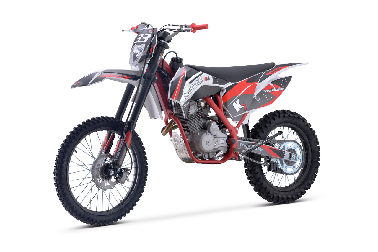 TrailMaster TM33 250 Dirt Bike, 5-Speed Manual, Dual Disc Brakes